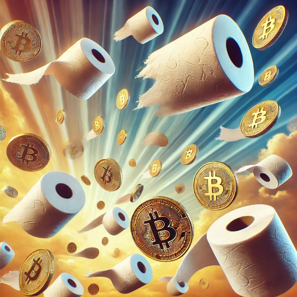 Coin and Toilet Rolls